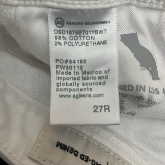 NWOT AG JEANS THE EX BOYFRIEND SLOUCHY SLIM JEANS - Picture 3 of 3